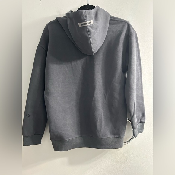 Fear of god essentials hoodie grey - Picture 2 of 7